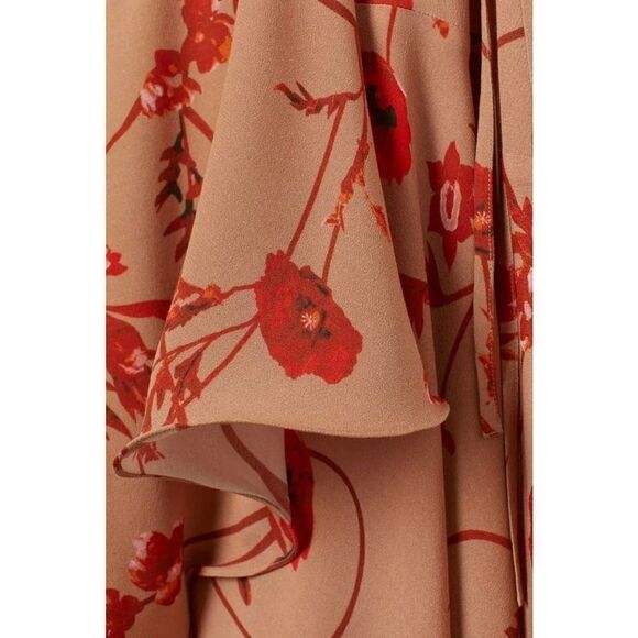 Johanna Ortiz X H&M Creped Dress Wrap Flor… - Picture 15 of 16
